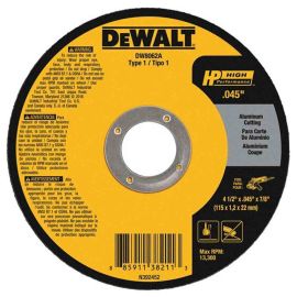 Dewalt DW8063A High Performance™ Aluminum Cutting Wheels
