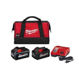 Milwaukee 48-59-1880RCC M18 High Output 8.0 Ah/6.0 Ah Battery Starter Kit W/ Bag
