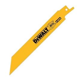 Dewalt DW4822 Metal Cutting Bi-Metal Reciprocating Saw Blades (Pack of 25)