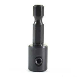Big Horn 13222 1/4 Inch Adjustable Quick-Change Hex Shank Adapter for 9/64 Inch Countersink & Tapper Point Drill Bit (Shank only W/O Bit)