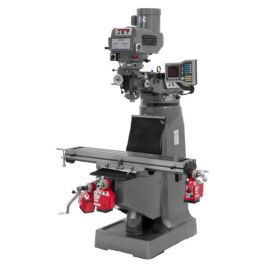 Jet 692068 JTM-4VS-1 Mill With 3-Axis ACU-RITE 203 DRO (Quill) With X-Axis Powerfeed