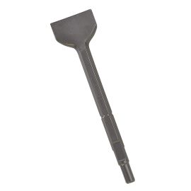 Bosch HS1810B10 3 Inch x 12 Inch Scaling Chisel Tool Round Hex/Spline Hammer Steel - 10 Pieces