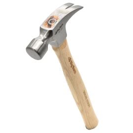 Big Horn 15126 10 Oz Claw Hammer with Hickory Straight Handle
