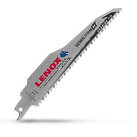 Lenox 1832143 229 x 22 x 1.3mm 6TPI Demolition CT Carbide Tipped Reciprocating Saw Blade