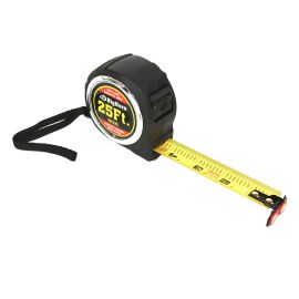 Big Horn 19643 25 ft. Compact Auto Lock Tape Measure with Magnetic Hook
