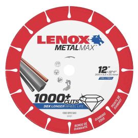 Lenox 1972927 Diam Cutoff Wheel ch 12 Inch x 1 Inch