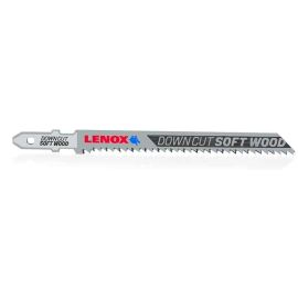 Lenox 1991386 T-Shank Down Cutting Wood Jig Saw Blade, 4 Inch x 5/16 Inch 10 TPI, 3 Pack