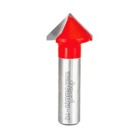 Freud 20-112 1 Inch Diameter 90-Degree V-Grooving Router Bit with 1/2 Inch Shank