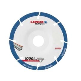 Lenox 2044470 Grinding Wheel, 6 in Dia, 0.05 in Thick, 7/8 in Arbor, Diamond Abrasive