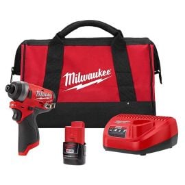 Milwaukee 2553-21 M12 FUEL™ 1/4 Inch Hex Impact Driver Kit