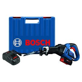 Bosch GSA18V-125K14A 18V EC Brushless 1.25 Inch-Stroke Multi-Grip Reciprocating Saw Kit with (1) CORE18V 8.0 Ah Performance Battery
