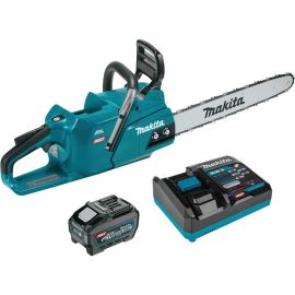 Makita GCU04T1 40V max XGT® Brushless Cordless 18" Chain Saw Kit, with one battery (5.0Ah)