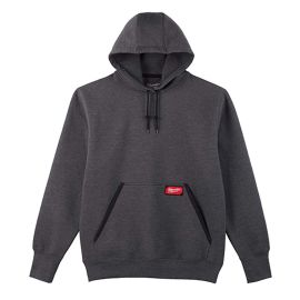 Milwaukee 350G-XL Heavy Duty Gray Pullover Hoodie - X-Large