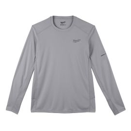 Milwaukee 415G-L WORKSKIN™ Lightweight Performance Shirt - Gray Long Sleeve - Large