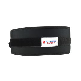 Interstate Safety 40152-L 6 Inch Weightlifting / Back Support Belt with Low Profile Torque Ring Closure and Waterproof Foam Core - Large