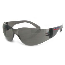  Interstate Safety 40252 Polycarbonate Impact Resistant Safety Glasses, Smoke Frame and Lens