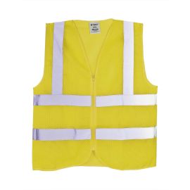 Interstate Safety 40460 High Visibility Safety Vest - Neon Yellow - Large