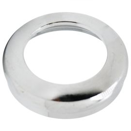 Thrifco 4400117 1-1/2 Inch x 1-1/4 Inch Tubular Brass Slip Joint Nut with Washer - Chrome Plated