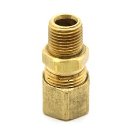 Thrifco 4401359 #68 5/16 Inch x 3/8 Inch Lead-Free Brass Compression MIP Adapter