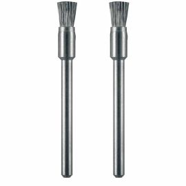 Dremel 443-02 1/8 Inch Carbon Steel Brushes - 10 Pieces