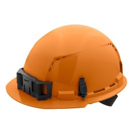 Milwaukee 48-73-1212 Orange Front Brim Vented Hard Hat with 4pt Ratcheting Suspension Type 1 Class C (USA) - 5 Pack