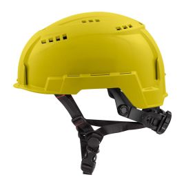 Milwaukee 48-73-1302 Yellow Vented Helmet with BOLT Class C (USA) - Type 2