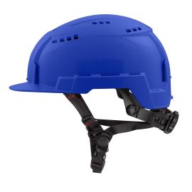 Milwaukee 48-73-1324 Blue Front Brim Vented Helmet with BOLT Class C (USA) - Type 2