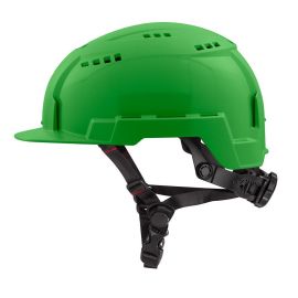 Milwaukee 48-73-1326 Green Front Brim Vented Helmet with BOLT Class C (USA) - Type 2