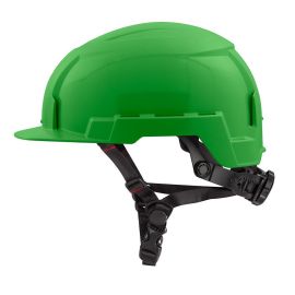 Milwaukee 48-73-1327 Green Front Brim Helmet with BOLT Class E (USA) - Type 2
