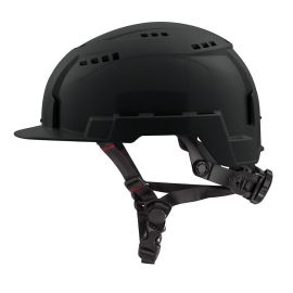 Milwaukee 48-73-1330 Black Front Brim Vented Helmet with BOLT Class C (USA) - Type 2