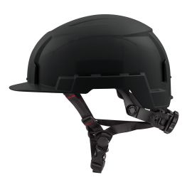 Milwaukee 48-73-1331 Black Front Brim Helmet with BOLT Class E (USA) - Type 2