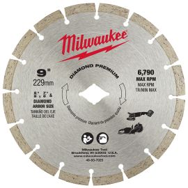 Milwaukee 49-93-7025 9 Inch Diamond Premium Segmented Cutting Blade