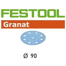 Festool 497364 60 Grit, Granat Abrasives Sander Pad, Pack of 50