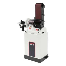 Jet 708597K JSG-96CS 6 Inch x 48 Inch Belt / 9 Inch Disc Sander with Closed Stand, 3/4HP 1Ph, 115V (Woodworking)