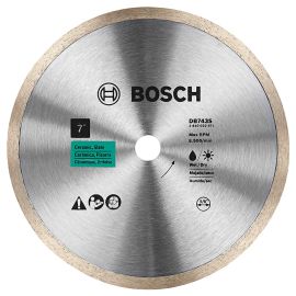 Bosch DB743S 7 Inch Continuous Rim Diamond Blade