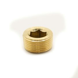 Thrifco 5318116 1/4 Brass Countersunk Plug
