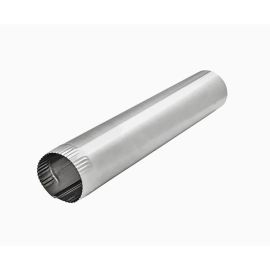 Thrifco 5528089 4 Inch x 24 Inch Aluminum Round Duct Vent Pipe