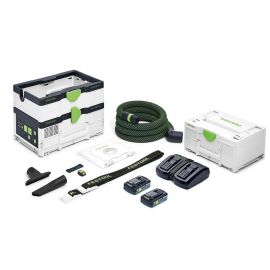 Festool 577390 Mobile Dust Extractor CTC SYS I HEPA-Plus CLEANTEC Cordless Kit