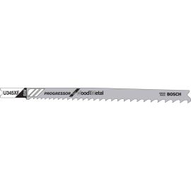 Bosch U345XF 5 Inch, InchProgressor Inch Bi-Metal Universal Shank Jigsaw Blade (5 pk)