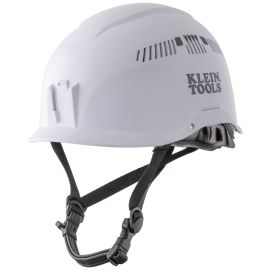 Klein Tools 60149 Safety Helmet, Vented Class C, White