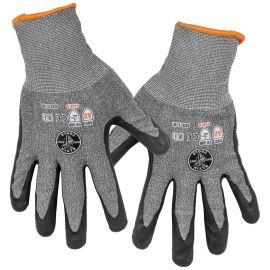 Klein Tools 60185 Work Gloves, Cut Level 2, Touchscreen, Large, 2 Pair