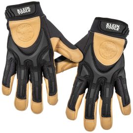 Klein Tools 60189 Leather Work Gloves, X Large, Pair