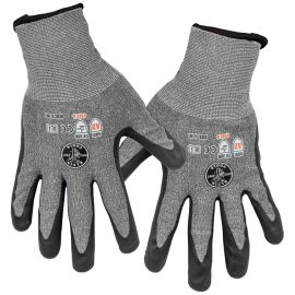 Klein Tools 60197 Work Gloves, Cut Level 2, Touchscreen, X Large, 2 Pair