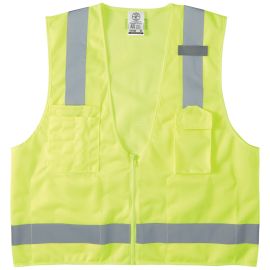 Klein Tools 60269 Safety Vest, High Visibility Reflective Vest, M/L