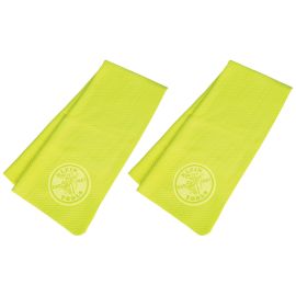 Klein Tools 60486 Cooling PVA Towel, High Visibility Yellow, 2 Pack