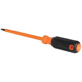 Klein Tools 6846INS Insulated Screwdriver,  2 Square Tip, 6 Inch Round Shank