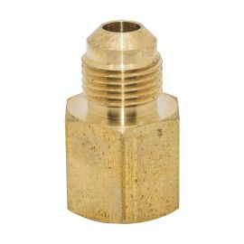 Thrifco 6946014 #46 3/8 Inch x 1/2 Inch Brass Flare FIP Adapter