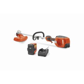 Husqvarna 320iL 16 inch Dual Direction Straight Shaft 40V Battery Powered Cordless String Trimmer, 4 Ah Battery and Charger Included
