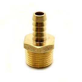 Thrifco 7028107 1/4 Inch Hose Barb X 3/8 Inch MIP Brass Adapter