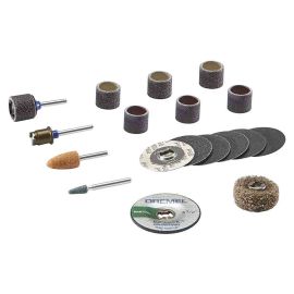 Dremel EZ727-01 EZ Lock™ Sanding and Grinding Rotary Accessory Kit - 18 Pieces